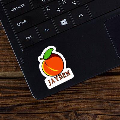 Sticker Jayden Apricot Image