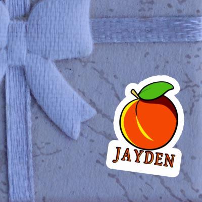 Sticker Jayden Apricot Gift package Image