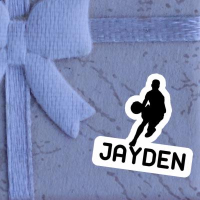 Autocollant Joueur de basket-ball Jayden Gift package Image