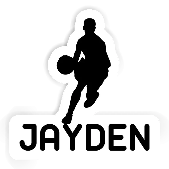 Sticker Basketballspieler Jayden Image