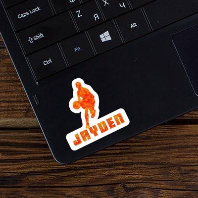 Jayden Sticker Basketball Player Gift package Image