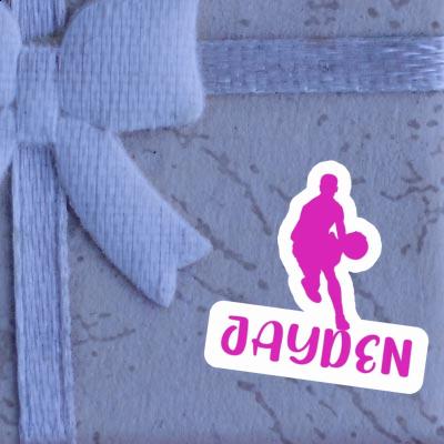 Jayden Sticker Basketballspieler Gift package Image