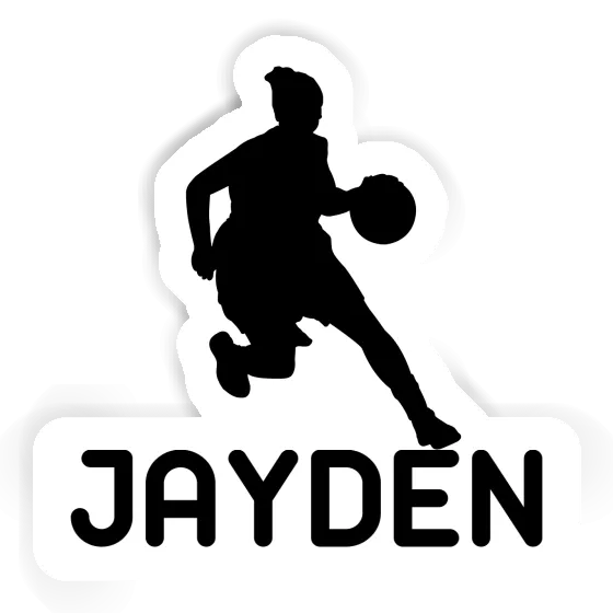 Sticker Basketball Player Jayden Gift package Image