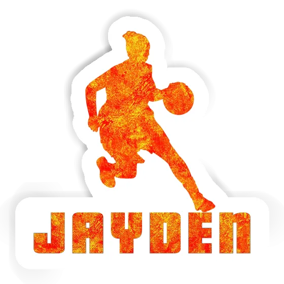 Basketball Player Sticker Jayden Gift package Image