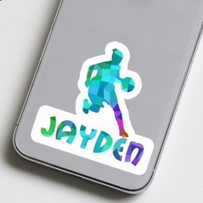 Jayden Sticker Basketball Player Gift package Image