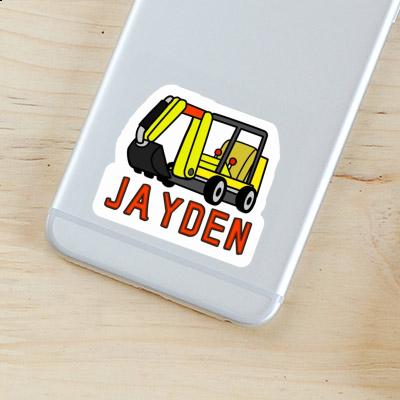 Sticker Jayden Mini-Excavator Gift package Image