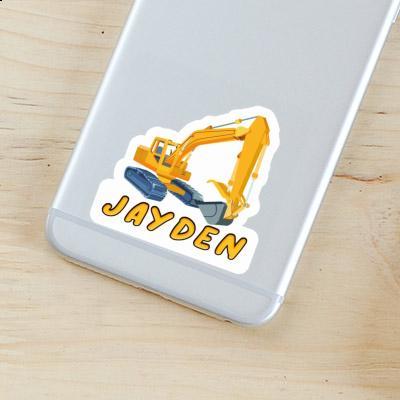 Jayden Sticker Excavator Gift package Image