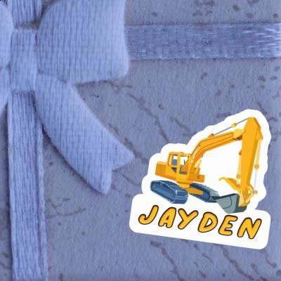 Jayden Sticker Excavator Gift package Image