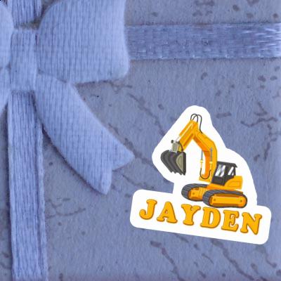 Jayden Autocollant Pelleteuse Notebook Image