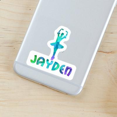 Sticker Ballerina Jayden Notebook Image