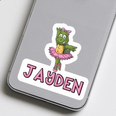 Sticker Ballerina Jayden Notebook Image