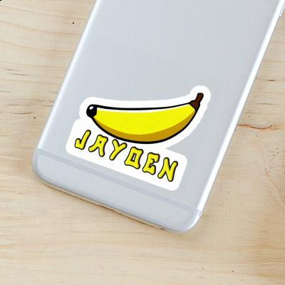 Sticker Banana Jayden Notebook Image