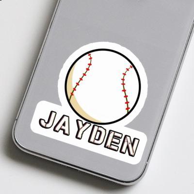 Baseball Sticker Jayden Gift package Image