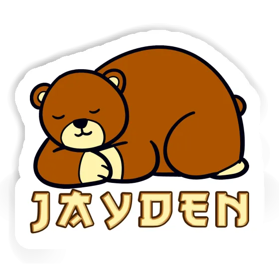 Bear Sticker Jayden Gift package Image