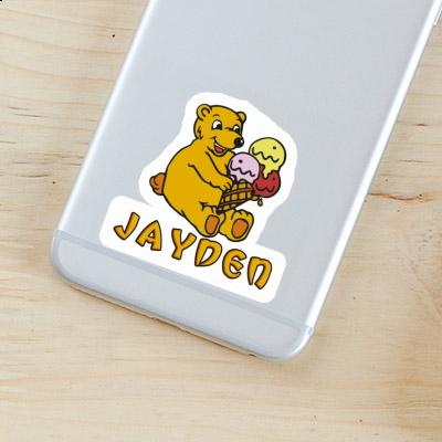 Sticker Bear Jayden Laptop Image