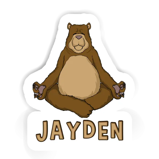 Sticker Yogi Jayden Notebook Image