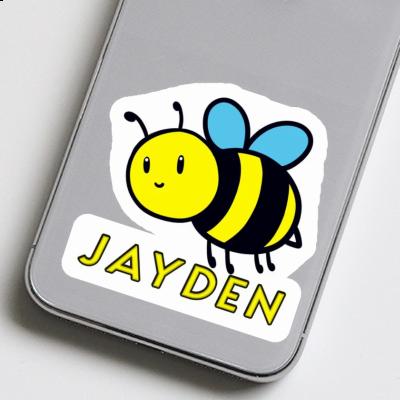 Jayden Sticker Bee Laptop Image