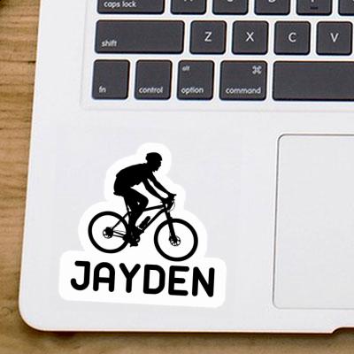 Sticker Biker Jayden Laptop Image