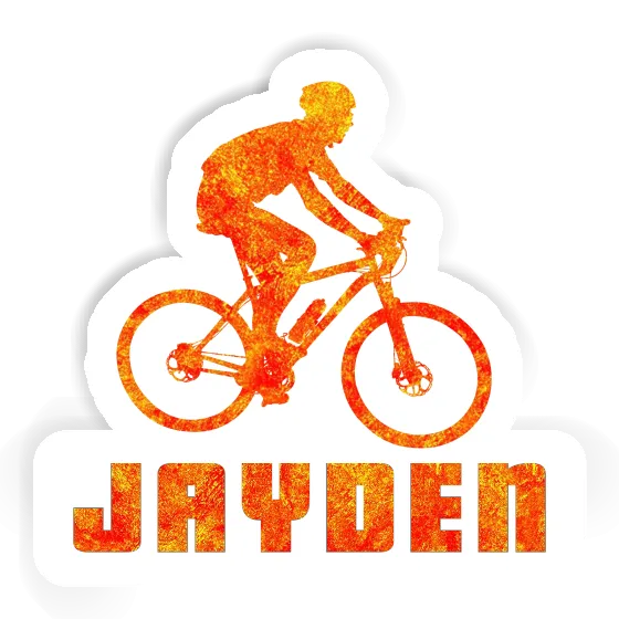 Biker Sticker Jayden Notebook Image