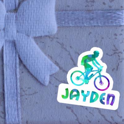 Jayden Sticker Biker Laptop Image