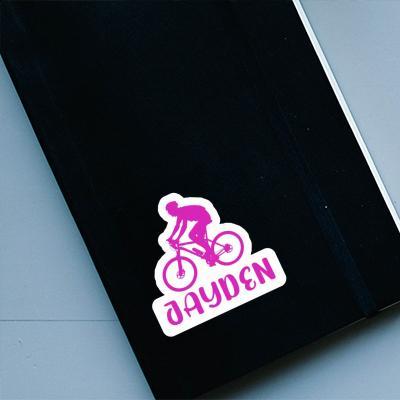 Biker Sticker Jayden Notebook Image