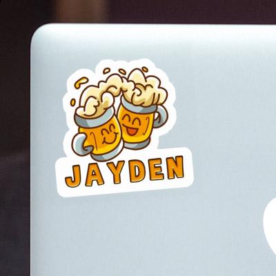 Sticker Bier Jayden Notebook Image