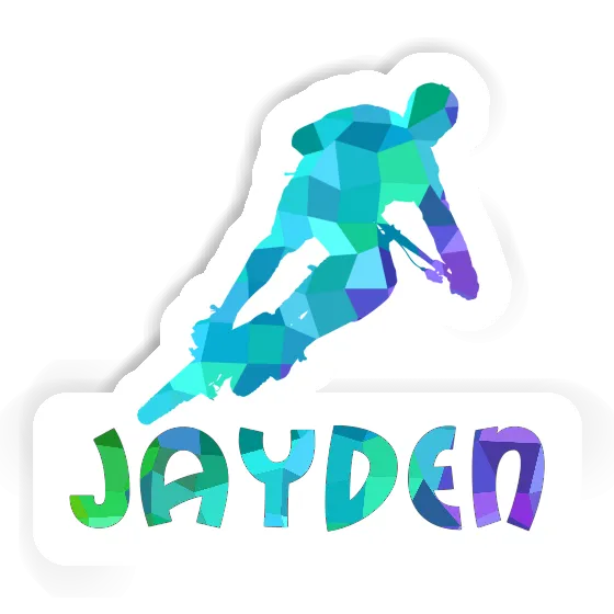 Sticker Jayden Biker Gift package Image