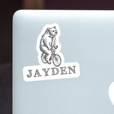 Jayden Sticker Bear Notebook Image