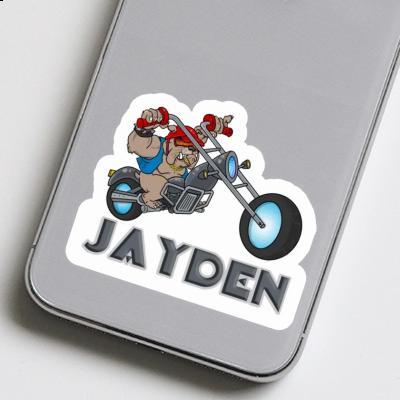 Motard Autocollant Jayden Laptop Image