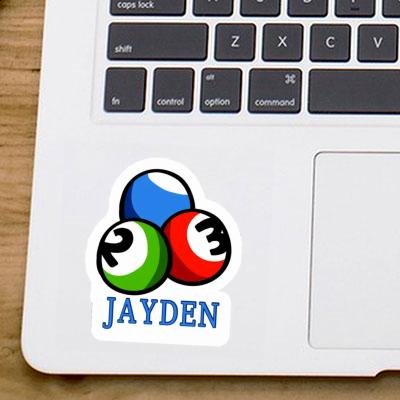 Autocollant Boule de billard Jayden Image