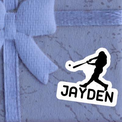 Sticker Baseball Player Jayden Gift package Image