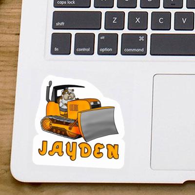 Sticker Bulldozer Jayden Laptop Image