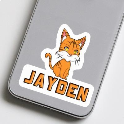 Sticker Cat Jayden Notebook Image