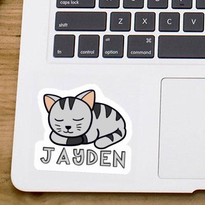 Jayden Aufkleber Katze Gift package Image