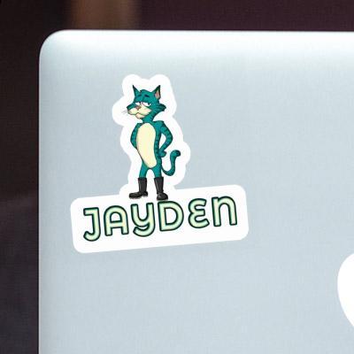 Sticker Jayden Katze Gift package Image