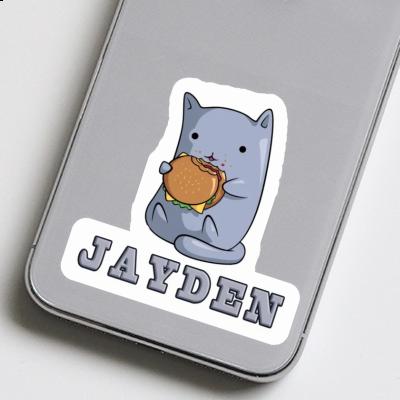 Sticker Cat Jayden Laptop Image