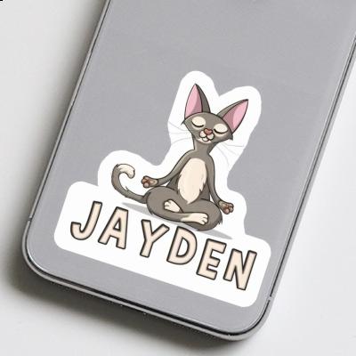 Jayden Aufkleber Katze Notebook Image