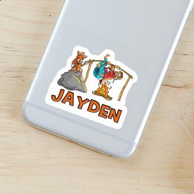 Jayden Sticker Cervelat Laptop Image