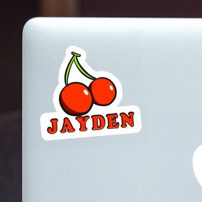 Autocollant Cerise Jayden Laptop Image