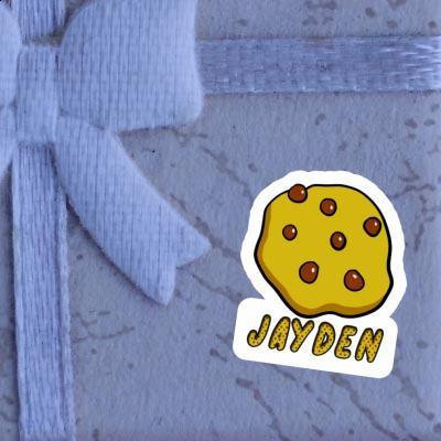 Jayden Autocollant Biscuit Notebook Image