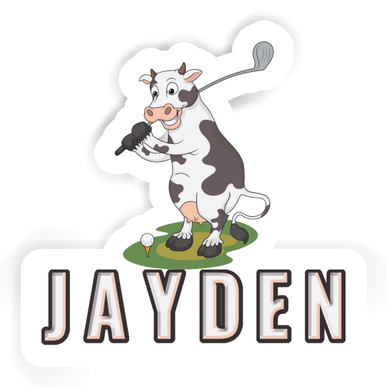 Jayden Autocollant Vache Laptop Image