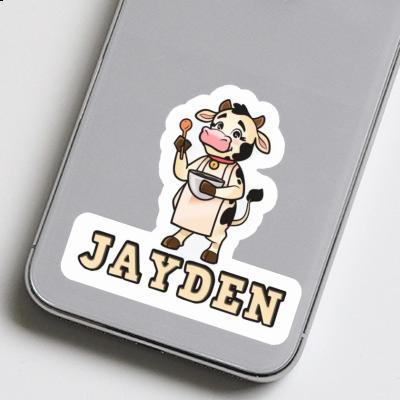 Sticker Köchin Jayden Notebook Image