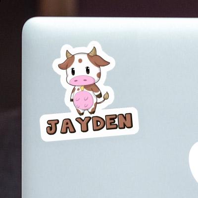 Jayden Sticker Kuh Laptop Image