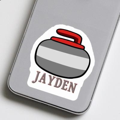 Jayden Sticker Curling Stone Gift package Image