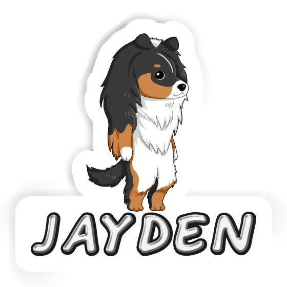 Sticker Schäferhund Jayden Laptop Image