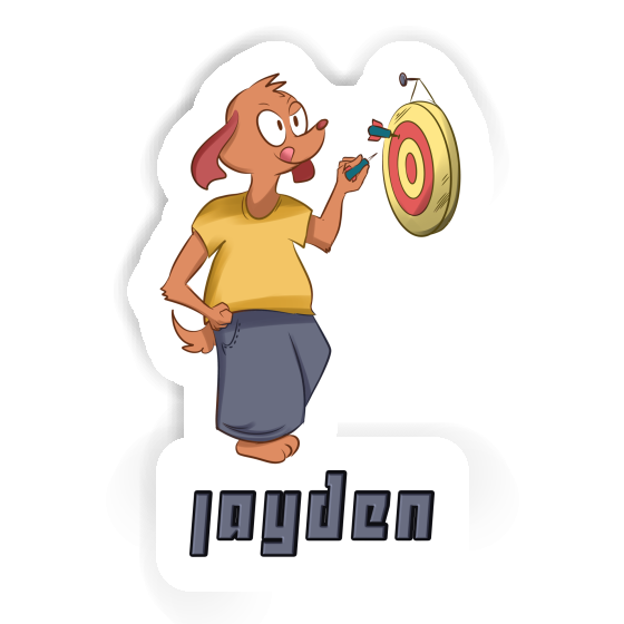 Darts Player Sticker Jayden Image