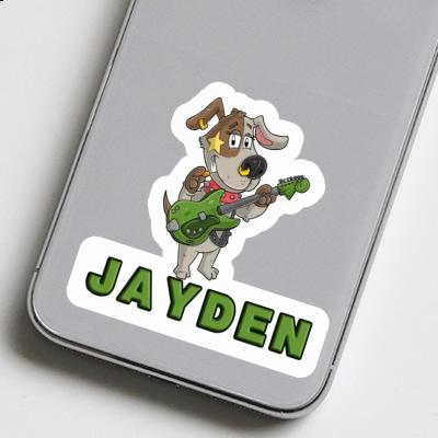 Autocollant Jayden Guitariste Gift package Image