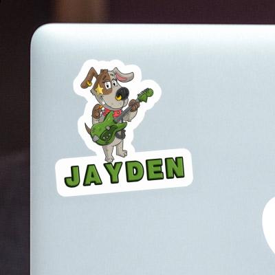 Guitarist Sticker Jayden Image