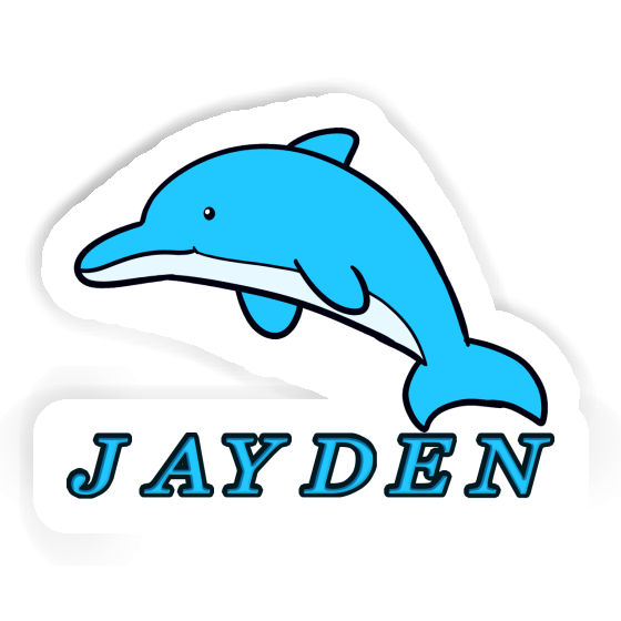 Sticker Dolphin Jayden Notebook Image