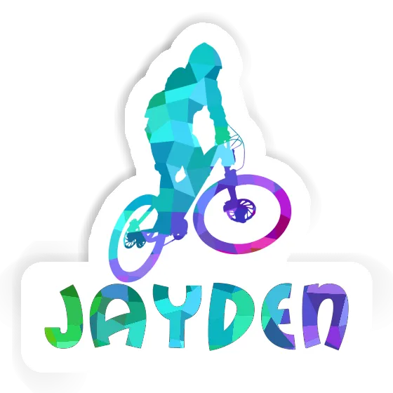 Jayden Sticker Downhiller Laptop Image